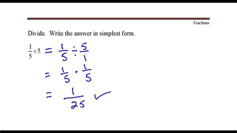 1/5 divided by 3/5